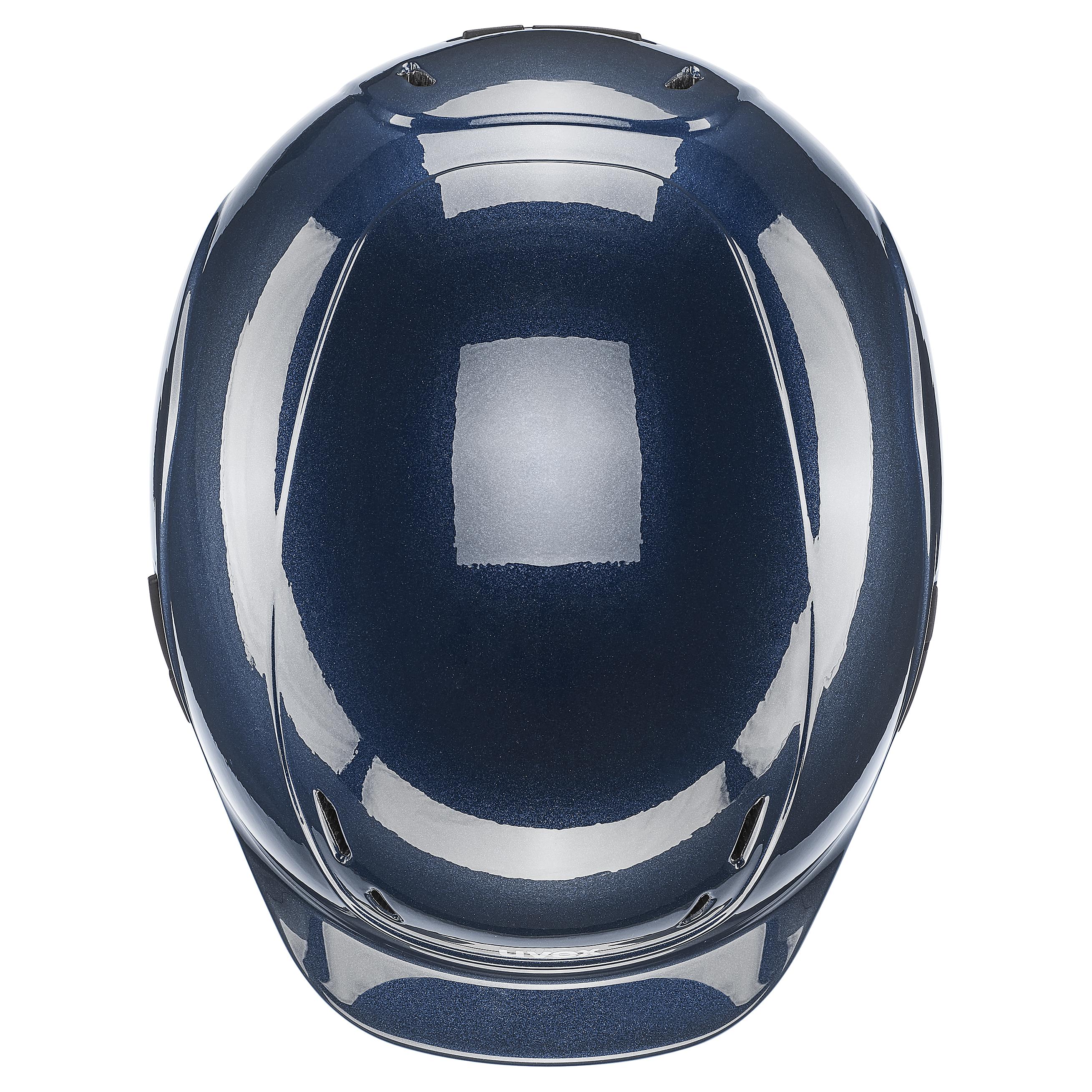 Uvex - Shiny Navy -  Adjustable Children's Riding Hat size 49-54 cm