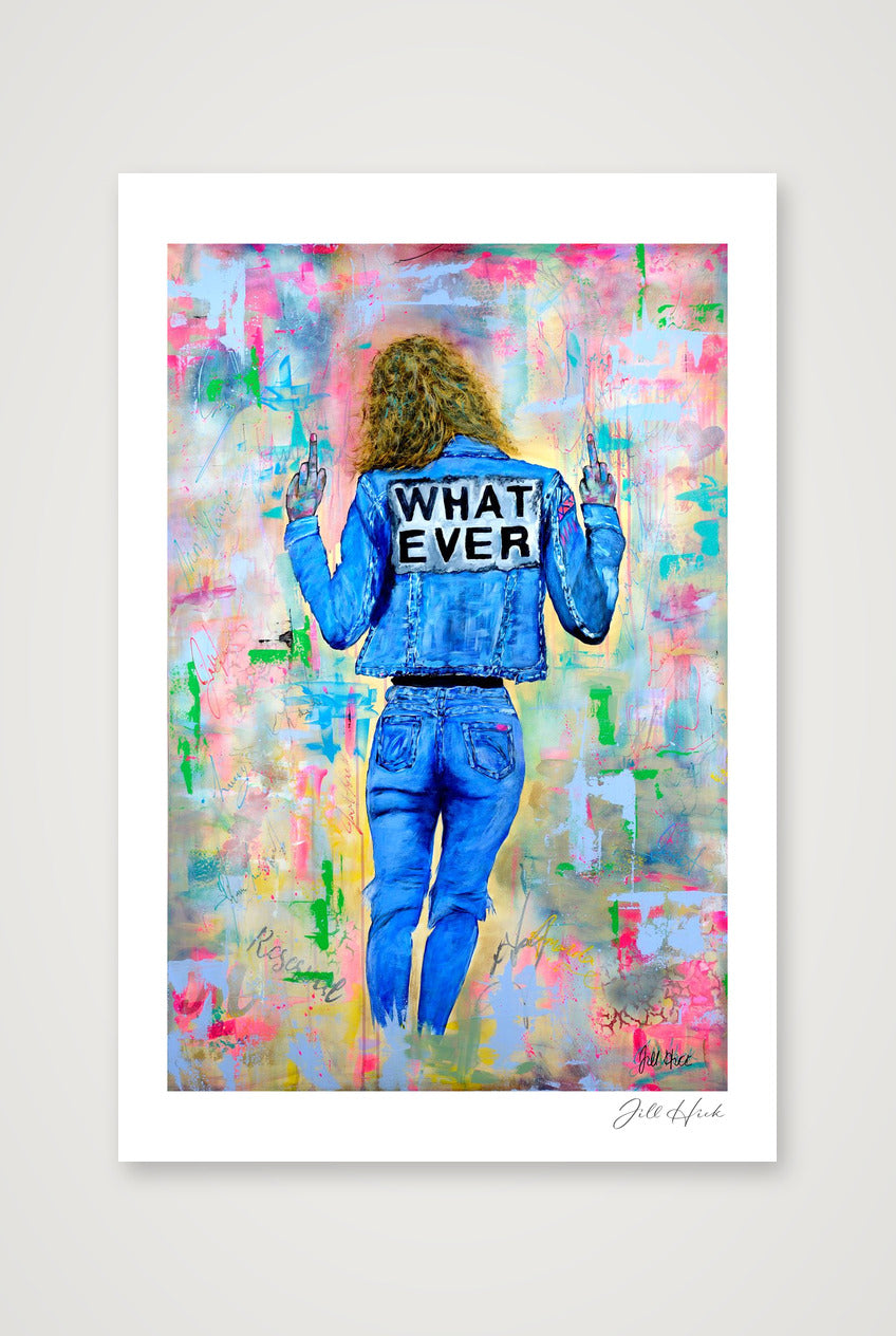 Whatever more contrast — 30×45cm, 12×18" Print only